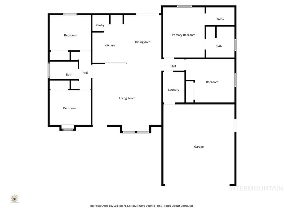 View of floor plan / room layout