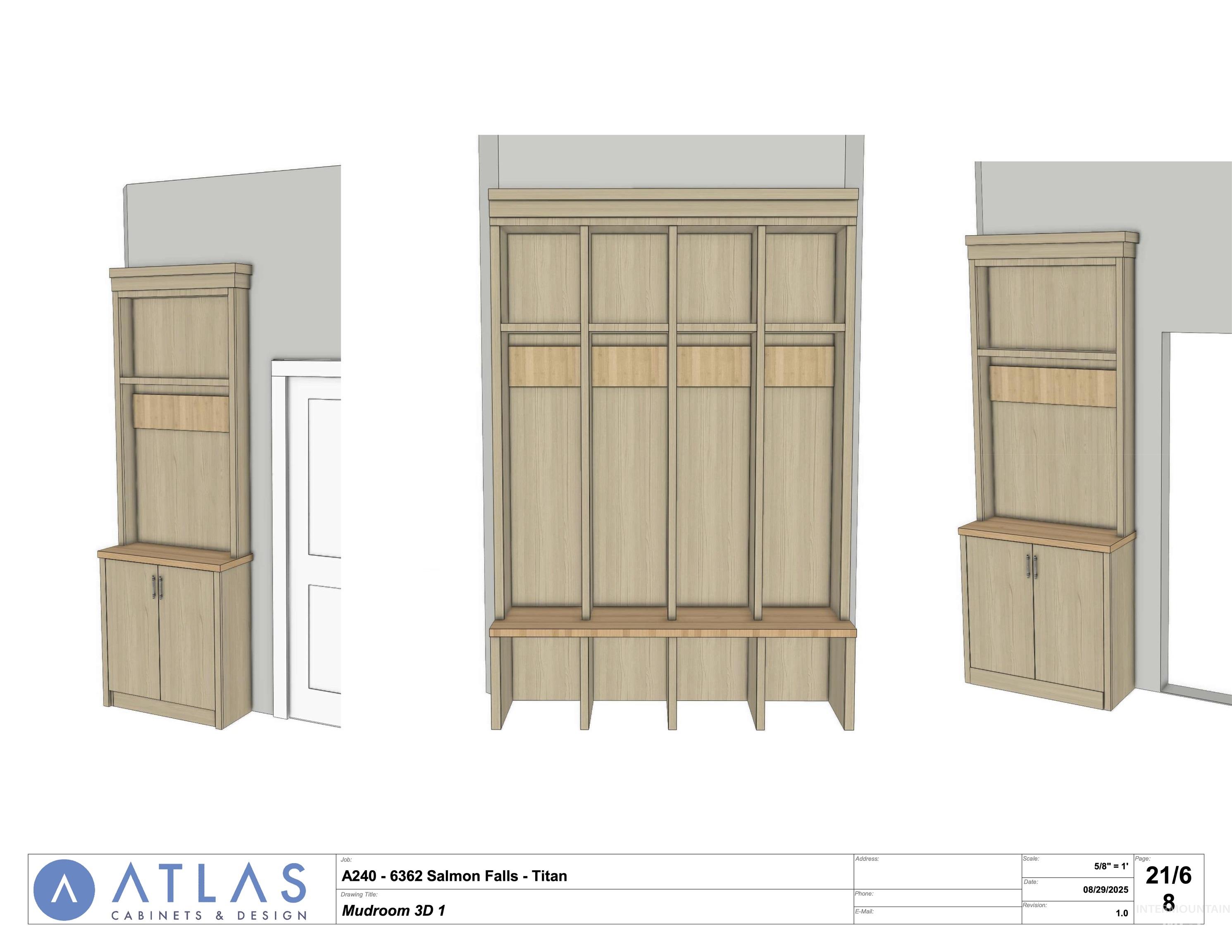 View of a document with a collage of images