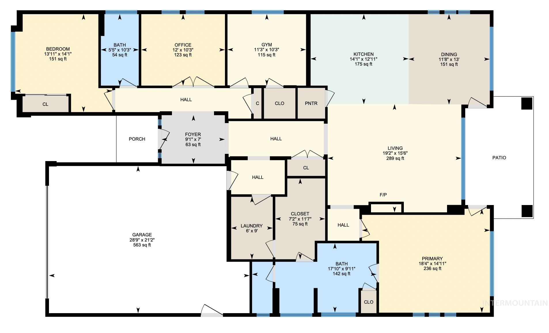 View of property floor plan