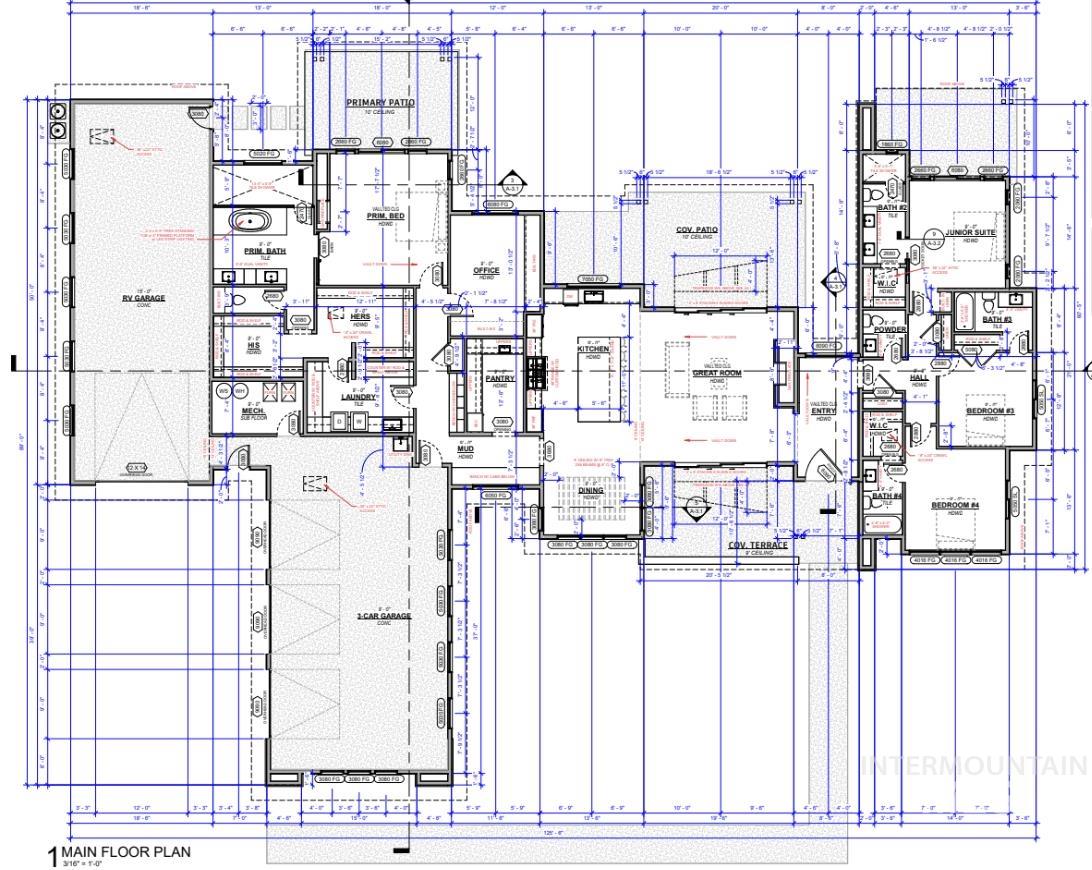 View of floor plan / room layout