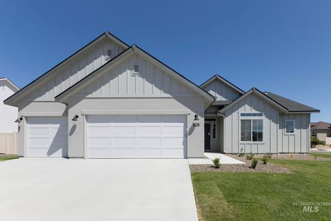 Photo of 1128 E Perjue Basin Dr, Nampa, ID 83686 (MLS # 98953643)