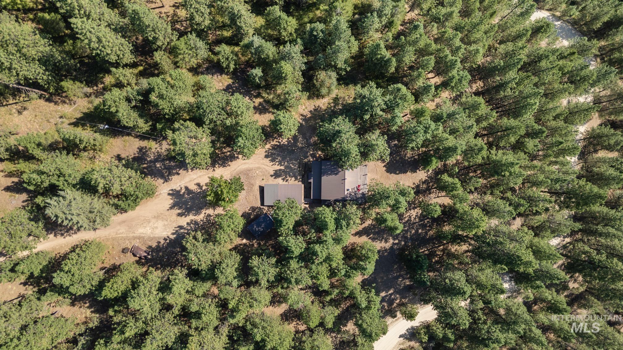 Aerial overview of property's location