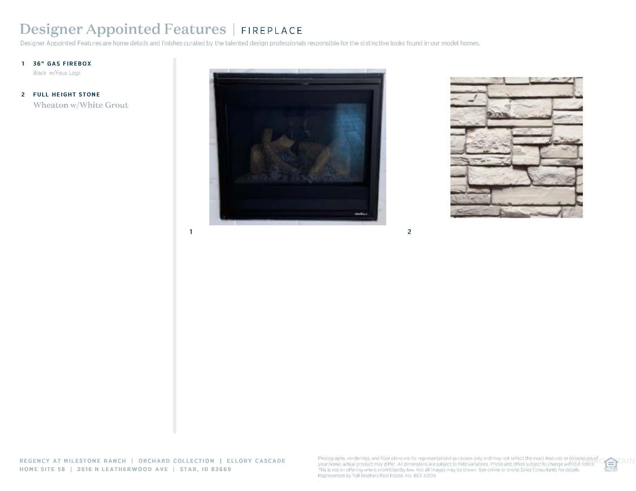View of marketing collateral with multiple images
