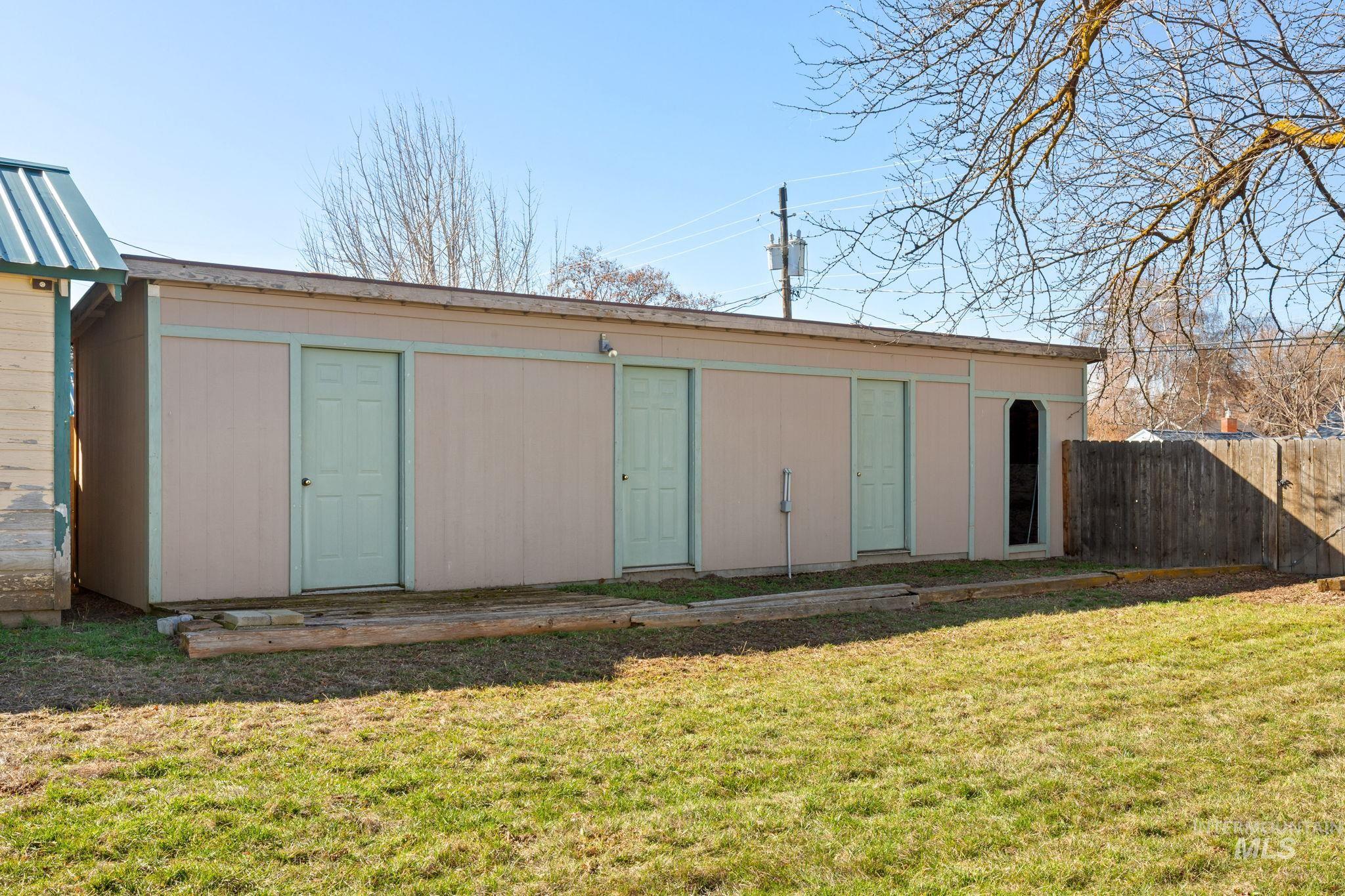 View of outdoor structure