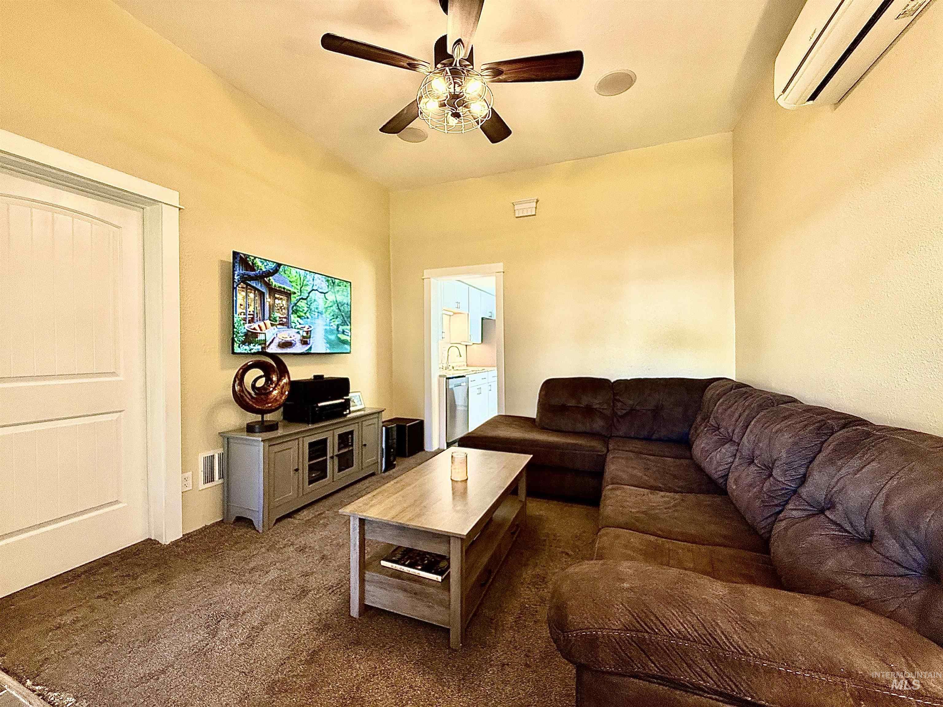 $11,500 Living Room Remodel -NEW CARPET AND PAD WILL BE INSTALLED DURING 14 DAY SELLER LEASE BACK), Leaded Glass Entry Door, Storm Door, Surround Sound, Ceiling Fan, Tile Floor Entry, Pellet Stove recently serviced, (TILE PAD BEING INSTALLED), Ethernet