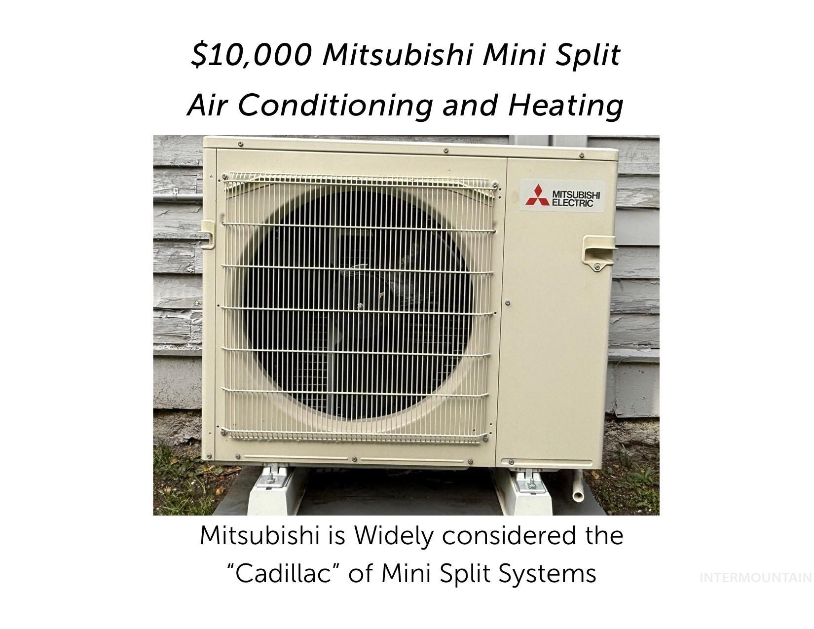 Exterior view of an ac unit