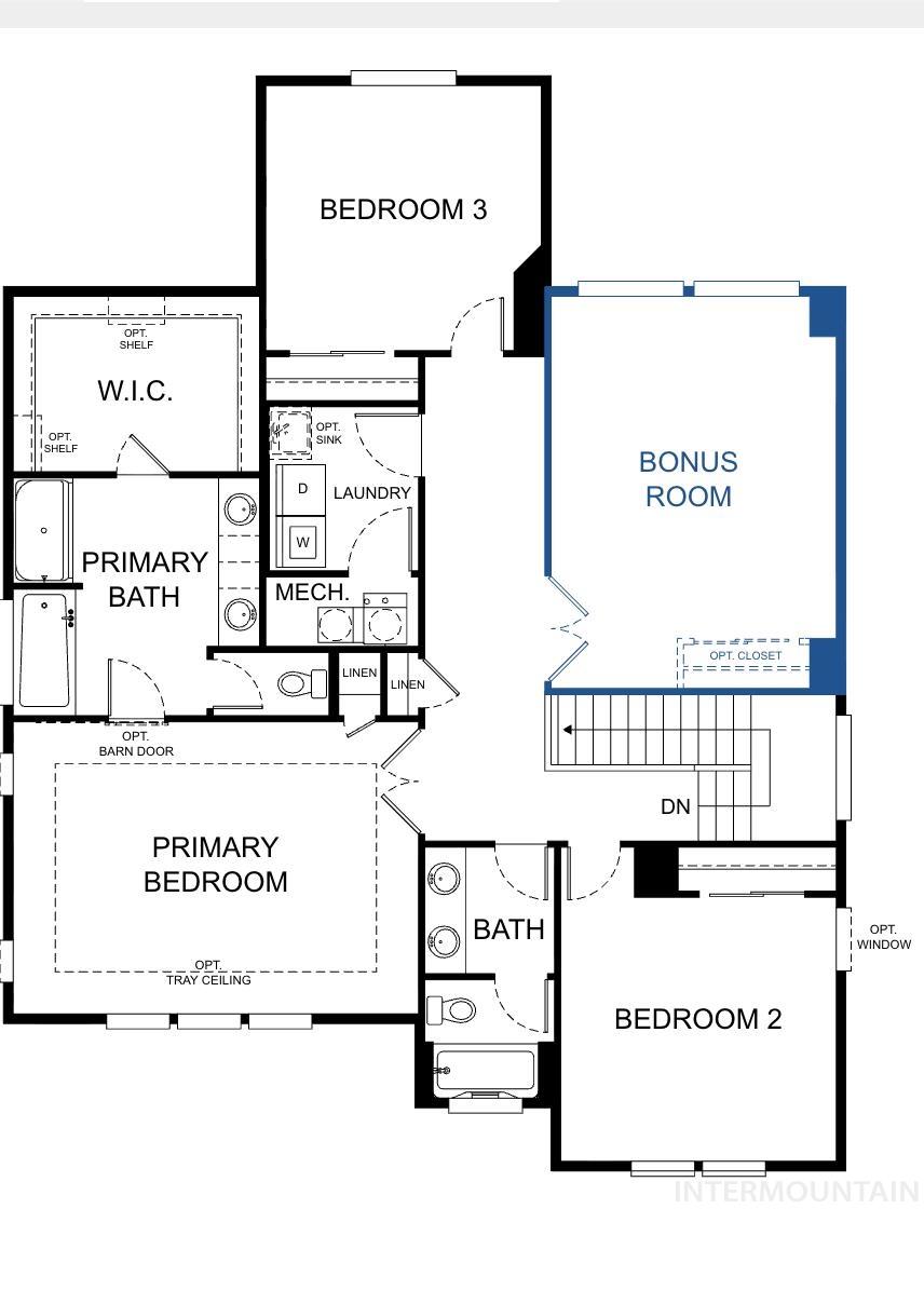View of floor plan / room layout