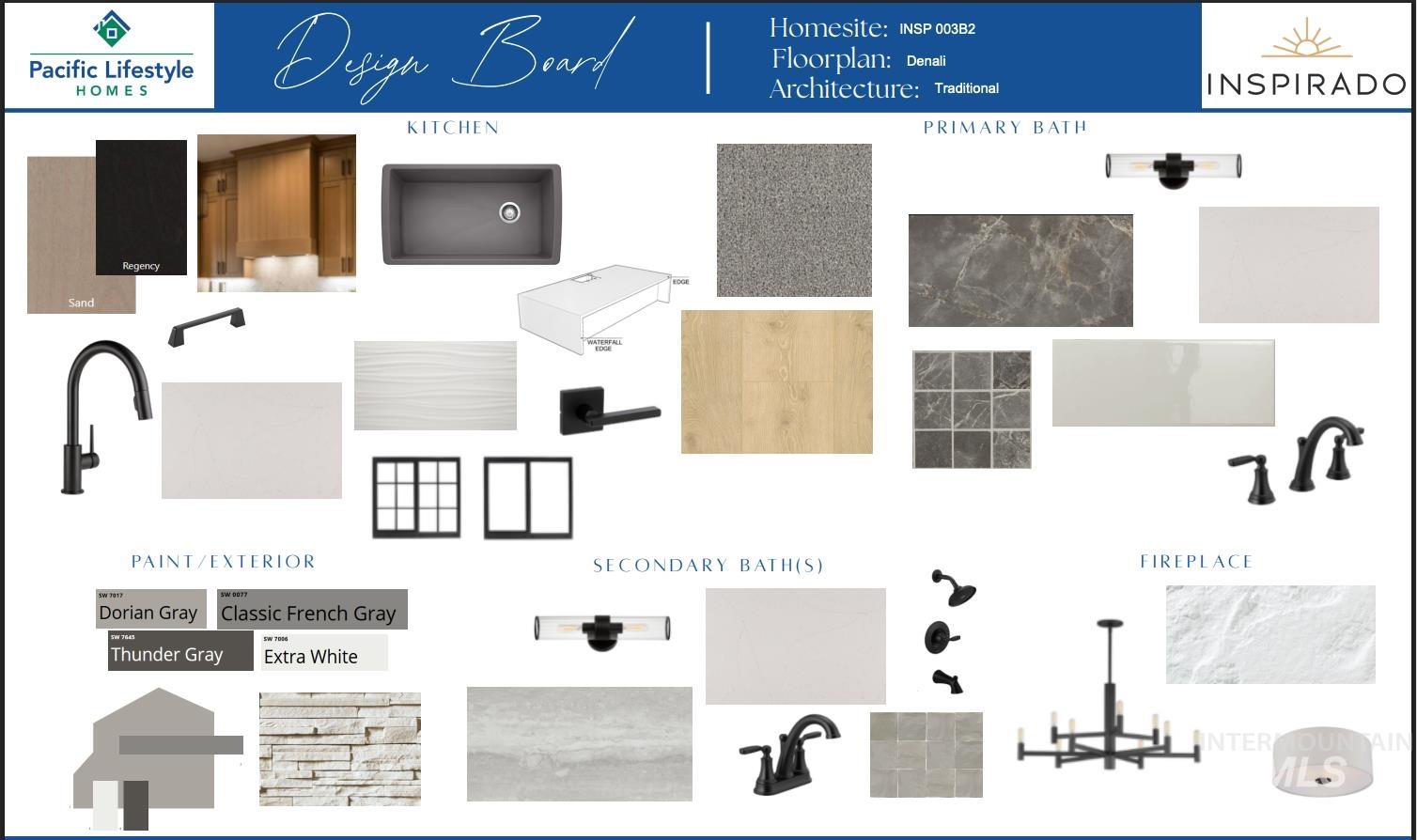 View of a document with a collage of images