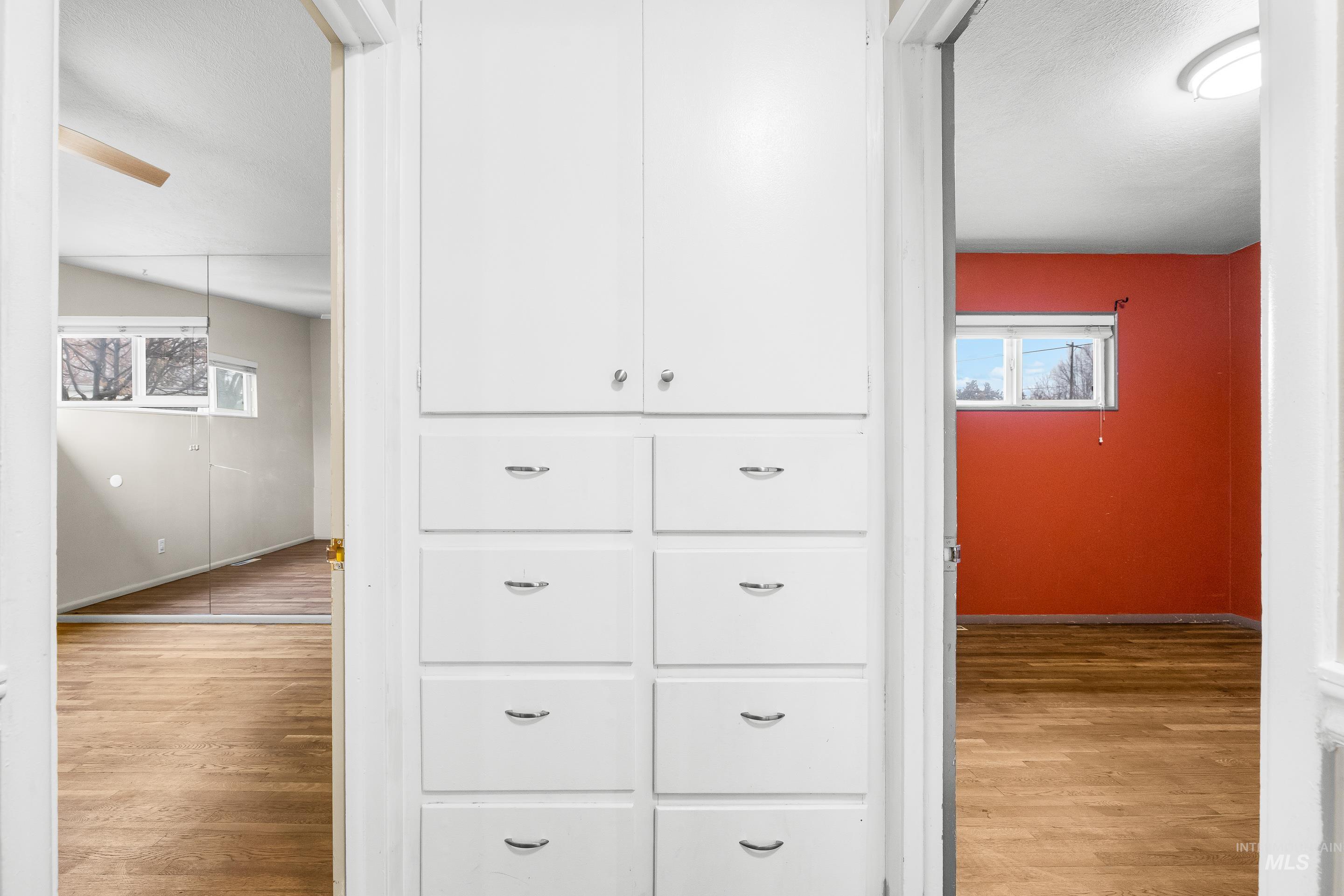 Detailed view of wood finished floors