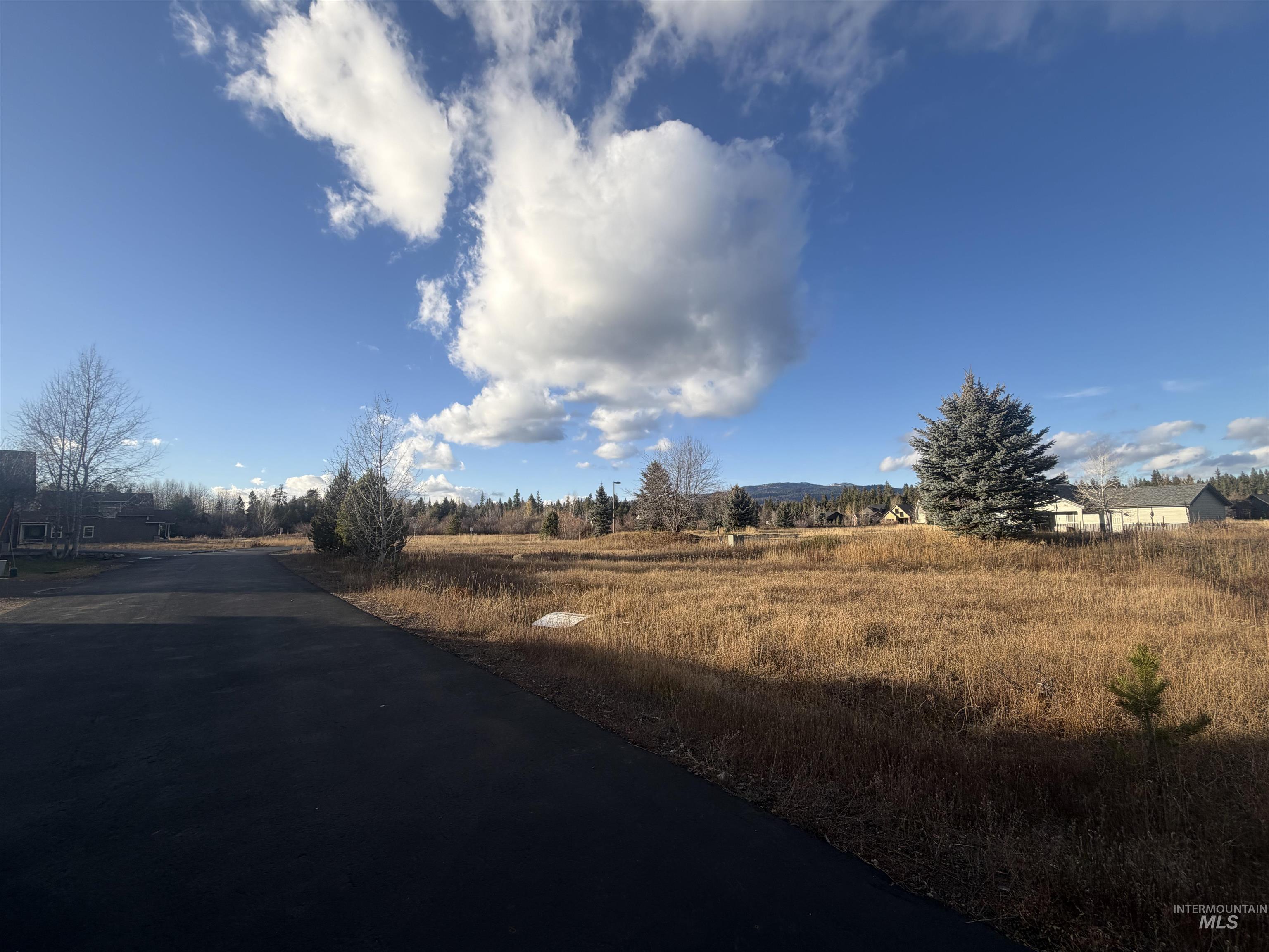 View of asphalt street featuring a rural view