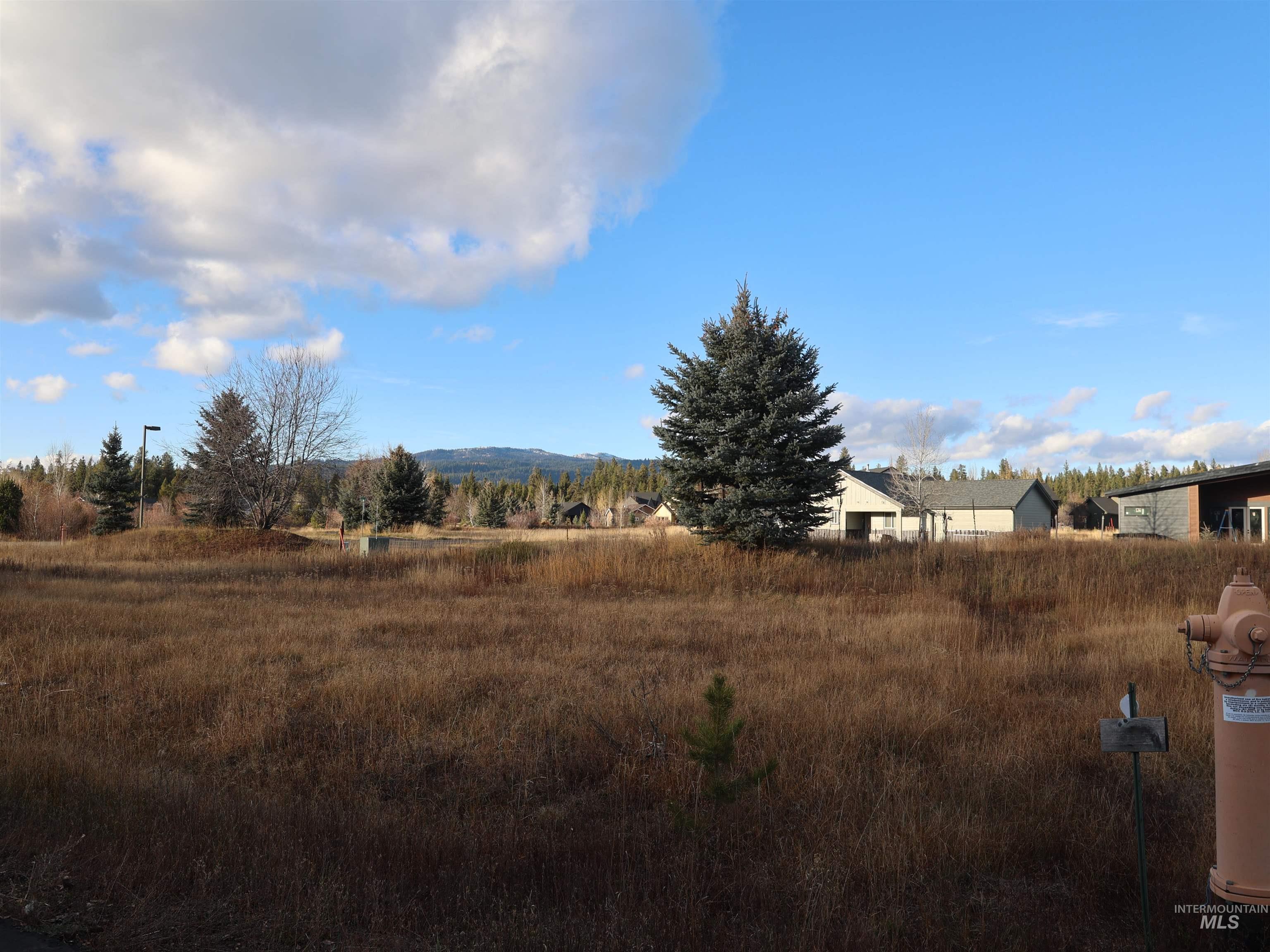 View of yard with a rural view