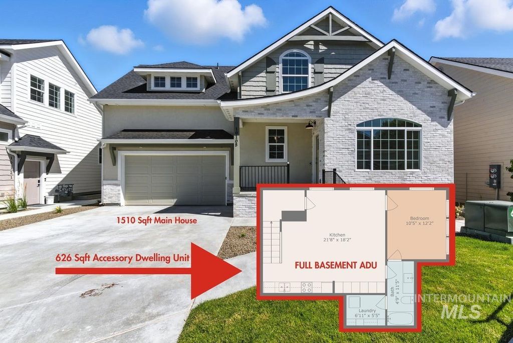 Photo of 10105 W Mcmillan Rd &amp;10107 Mcmillan (Adu) Rd, Boise, ID 83704 (MLS # 98963559)