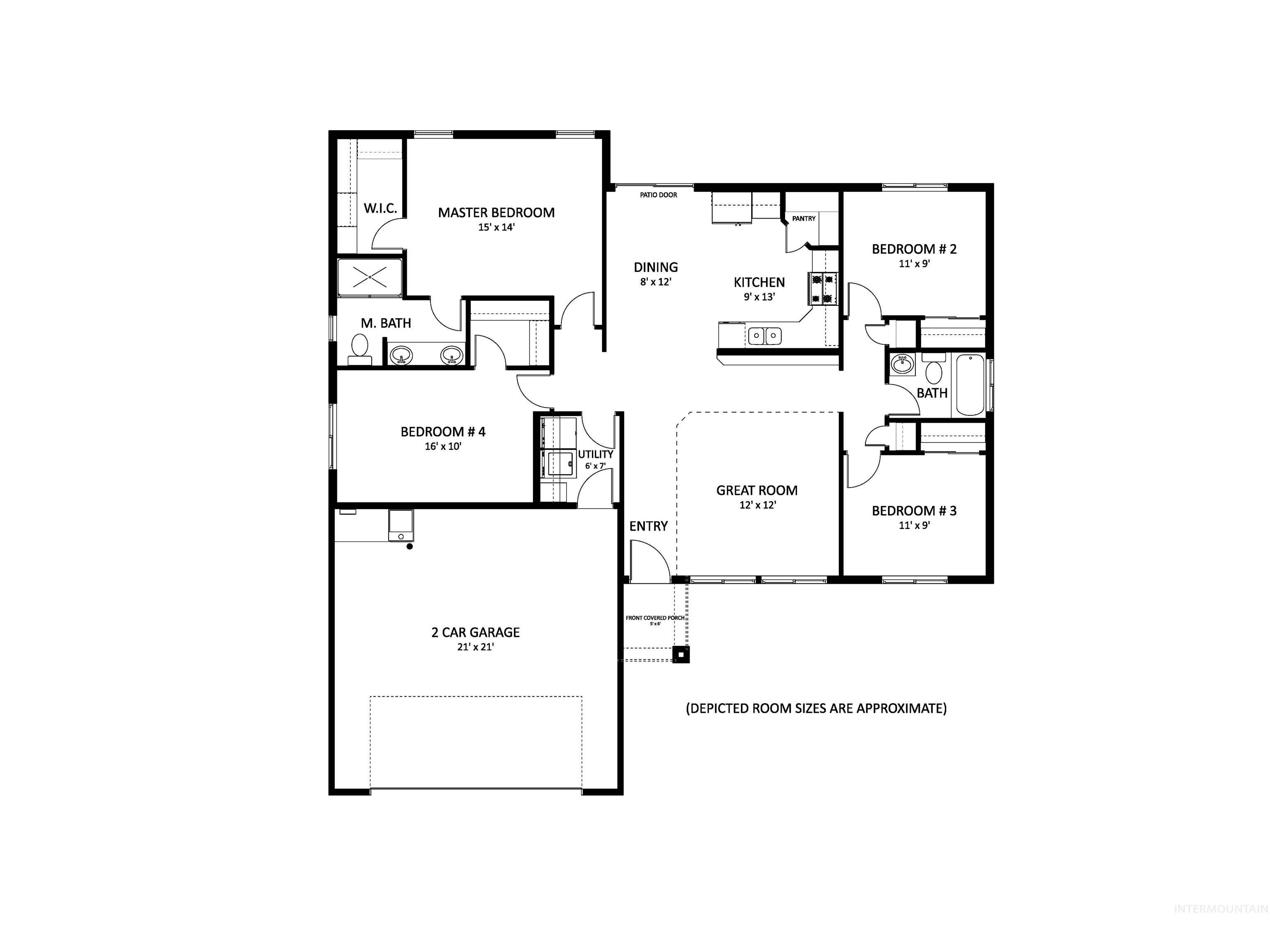 View of home floor plan