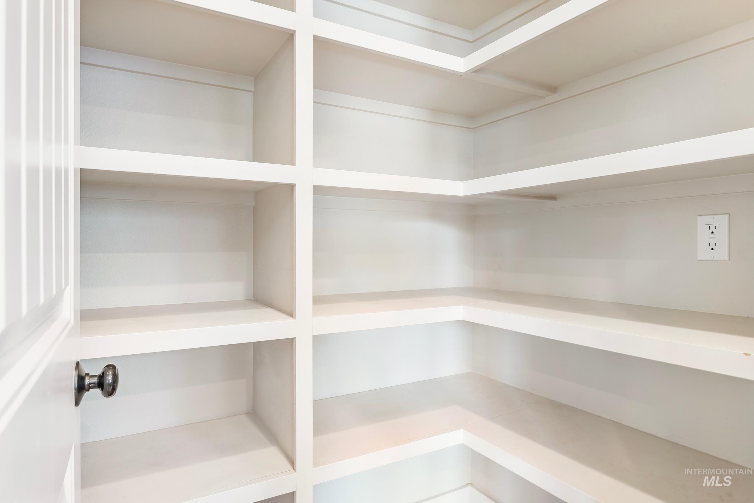 View of storage area