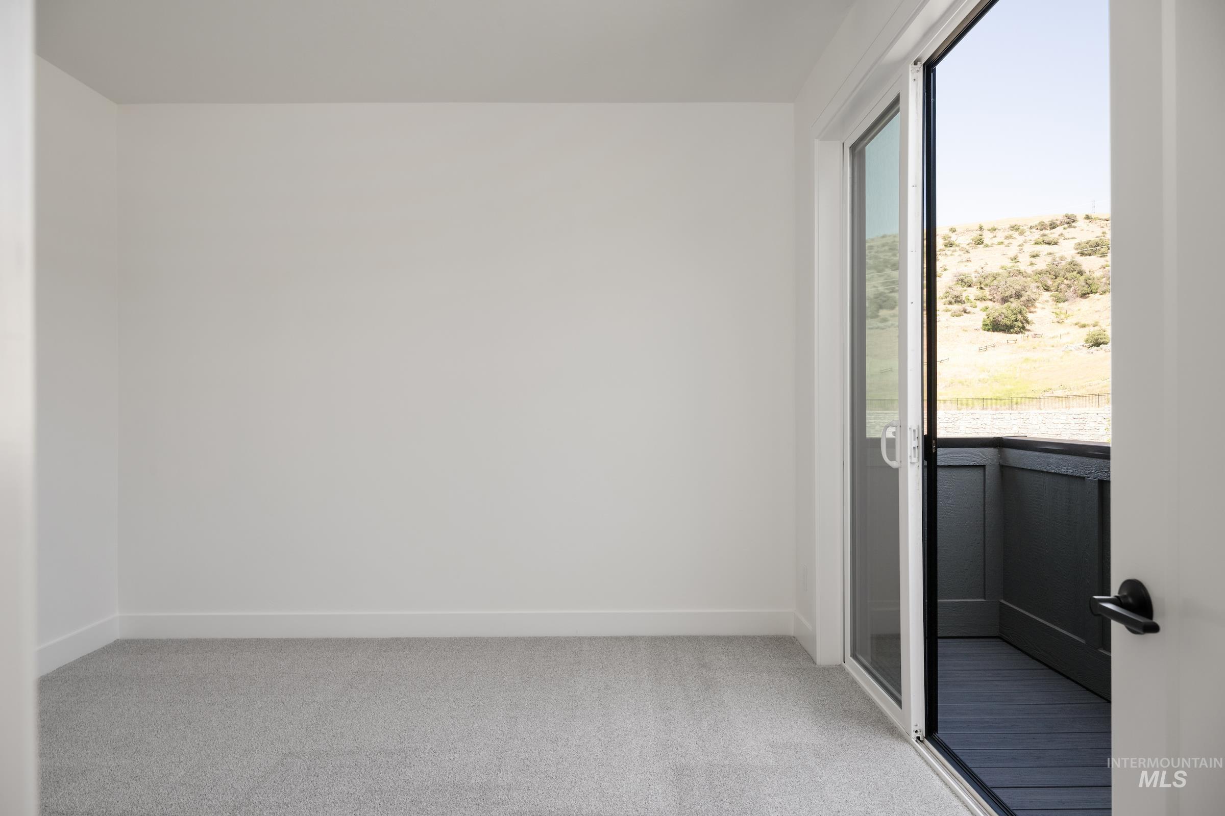 Spare room with plenty of natural light and carpet floors