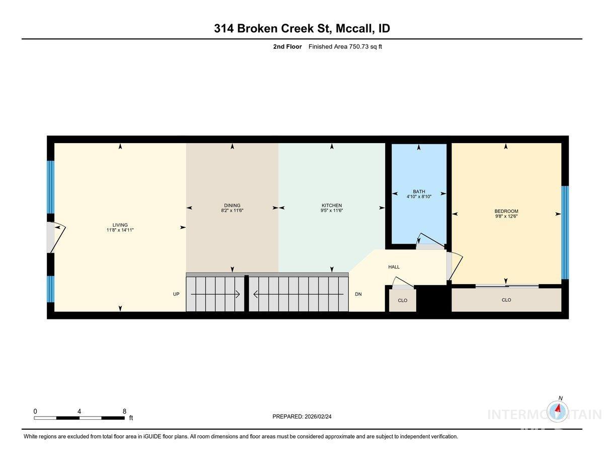 View of home floor plan