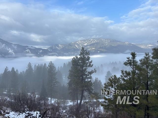 View of mountain background