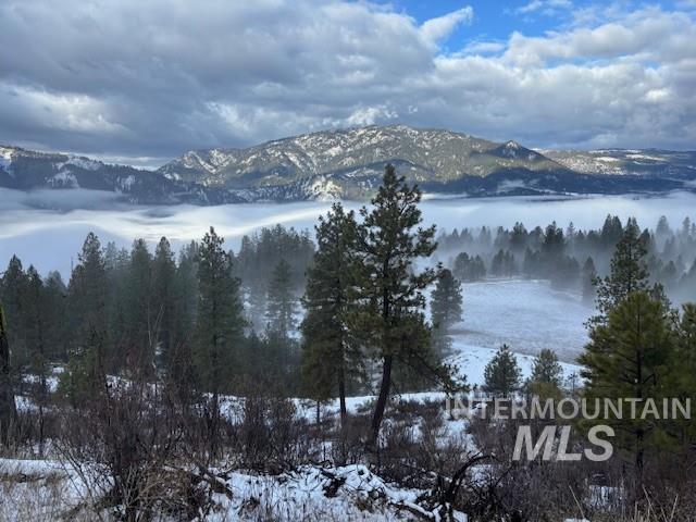 View of mountain backdrop