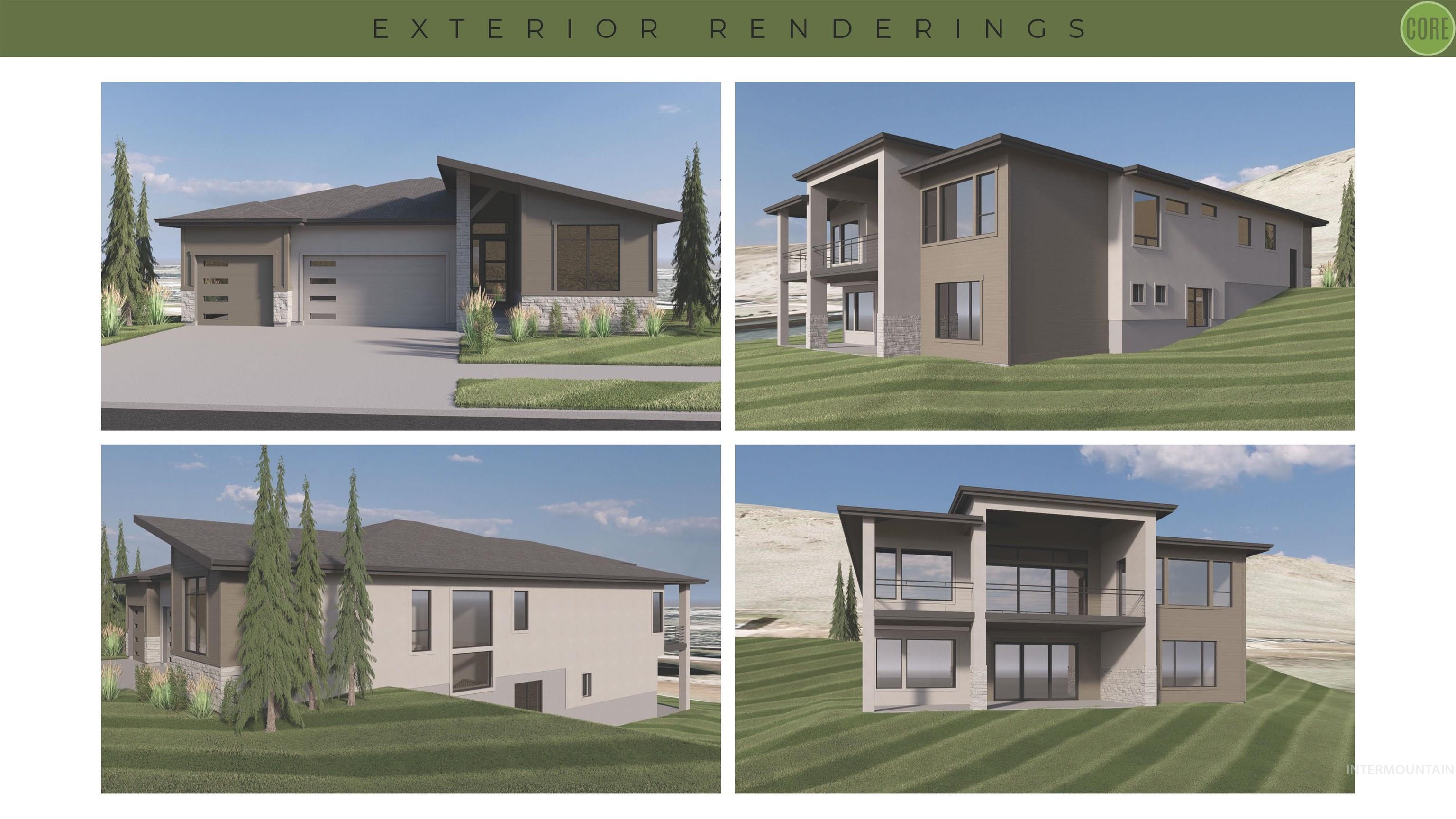 View of marketing collateral with multiple images