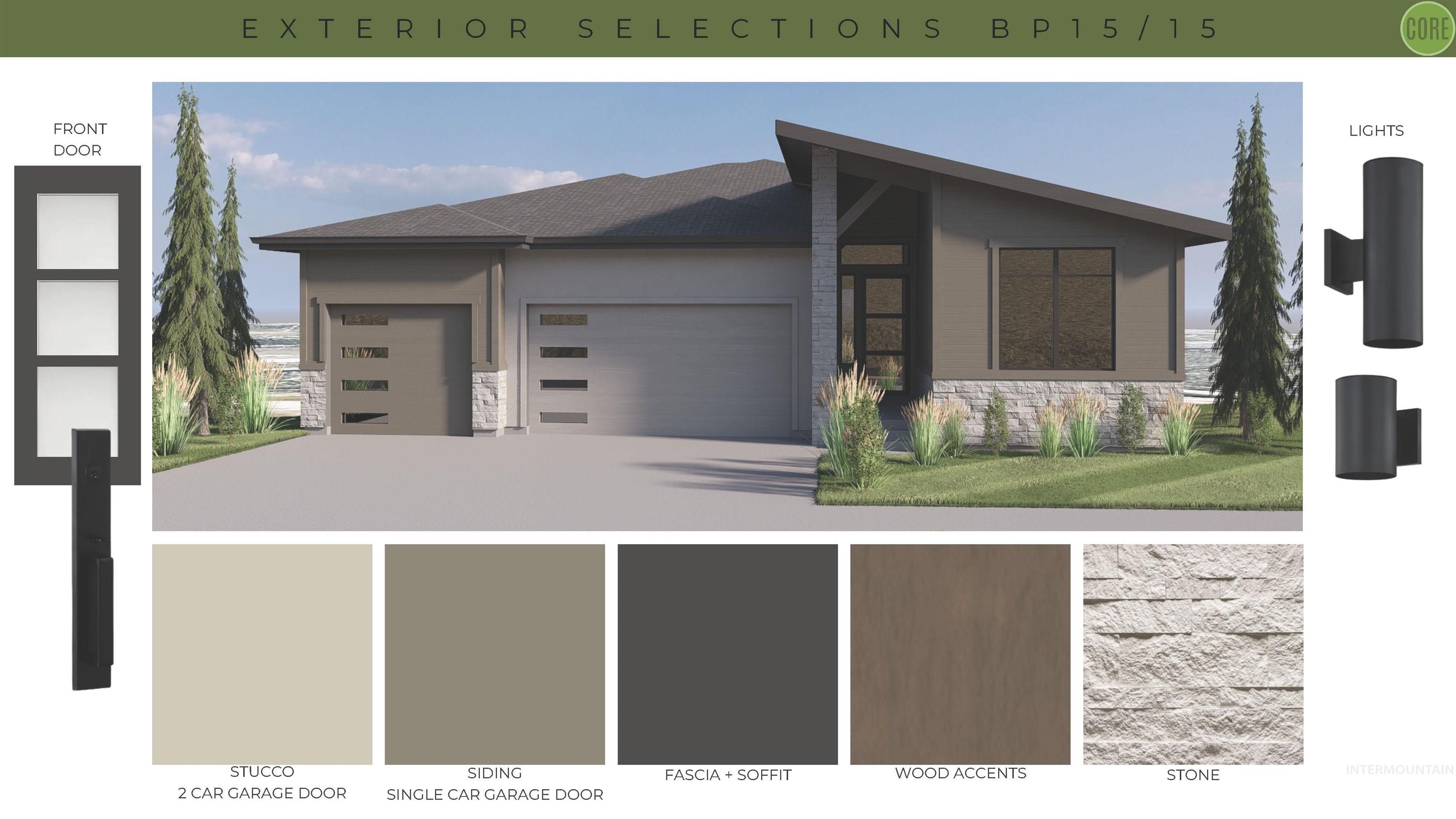 View of marketing collateral with multiple images