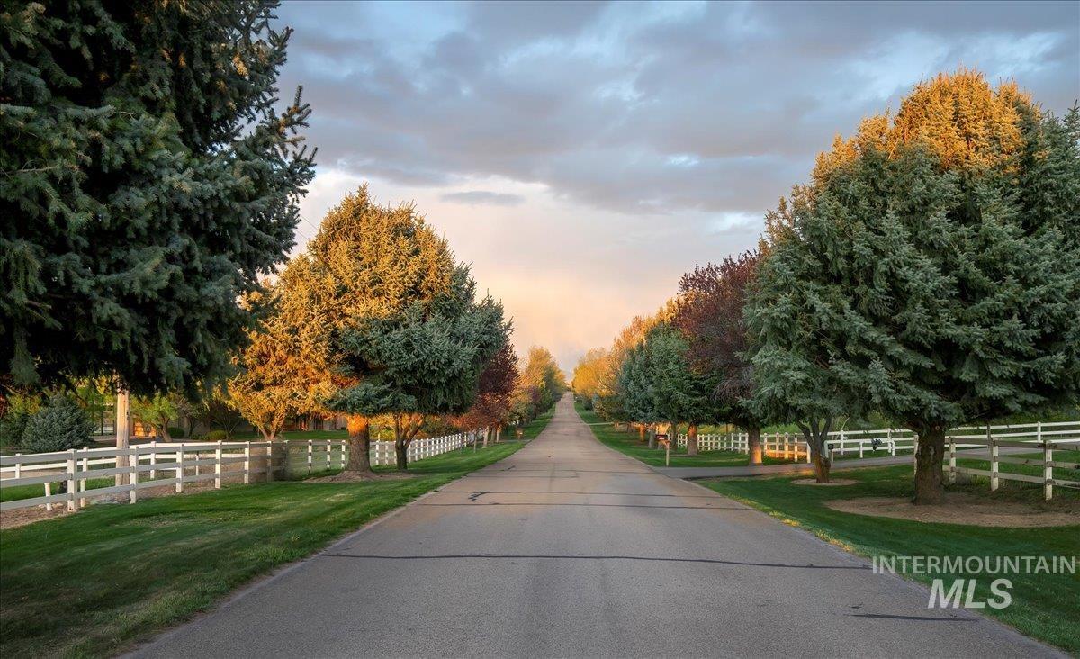 View of asphalt road