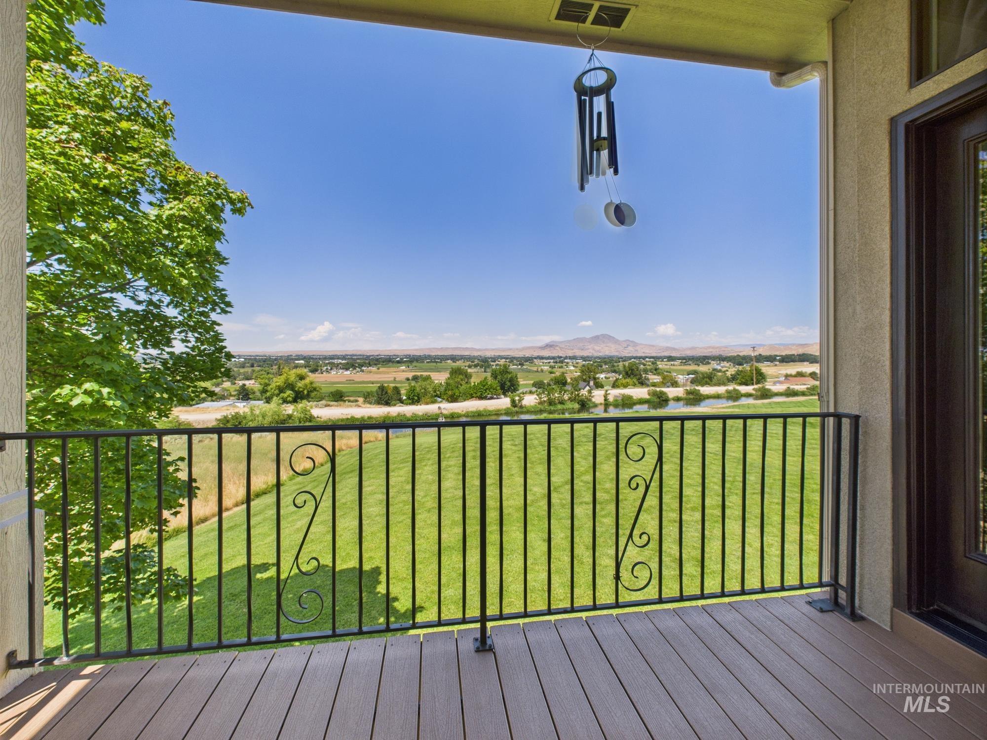 Balcony from Master with mountain view