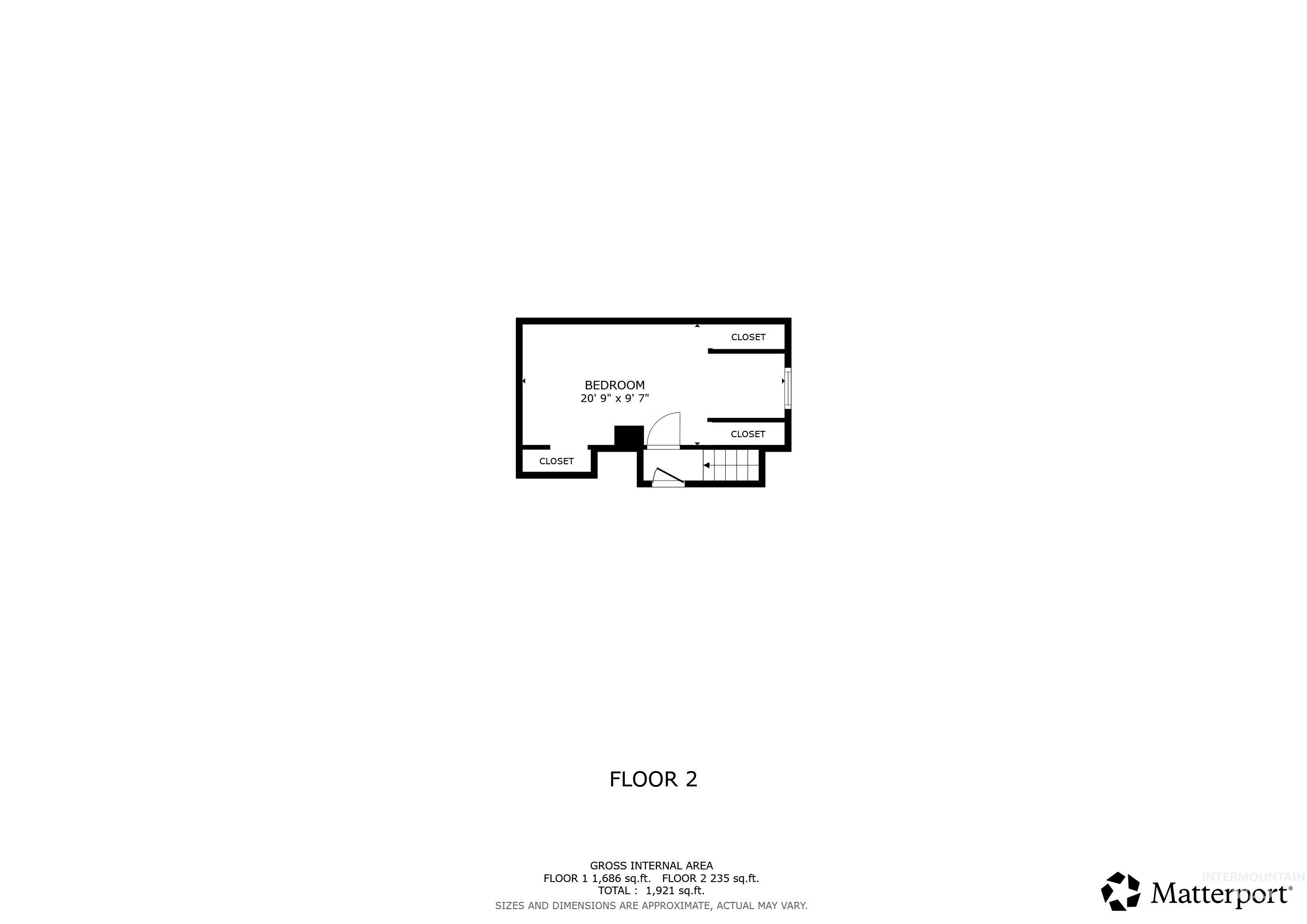 View of room layout