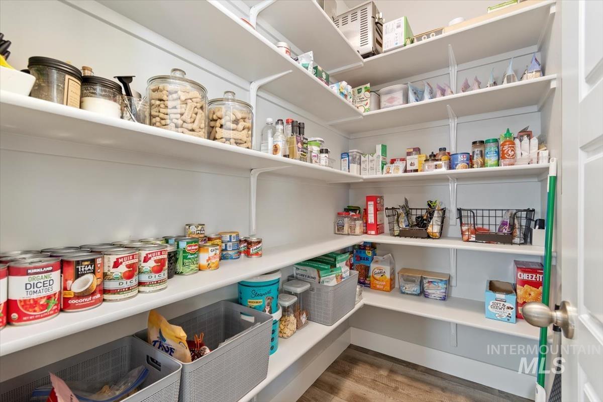 View of storage area