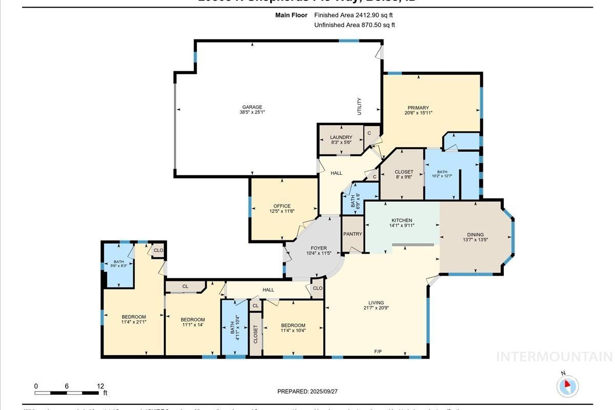 View of home floor plan