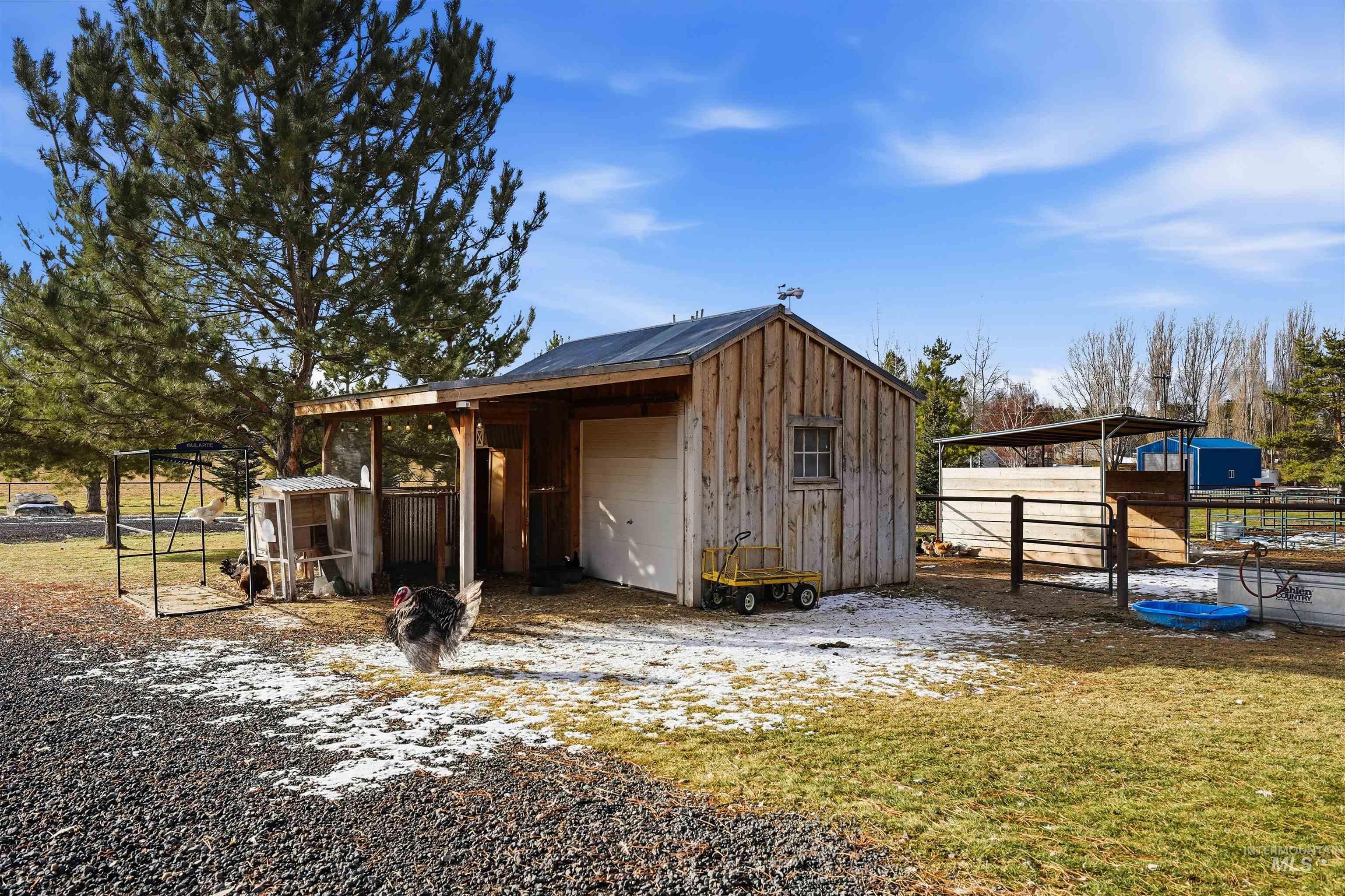 View of outdoor structure