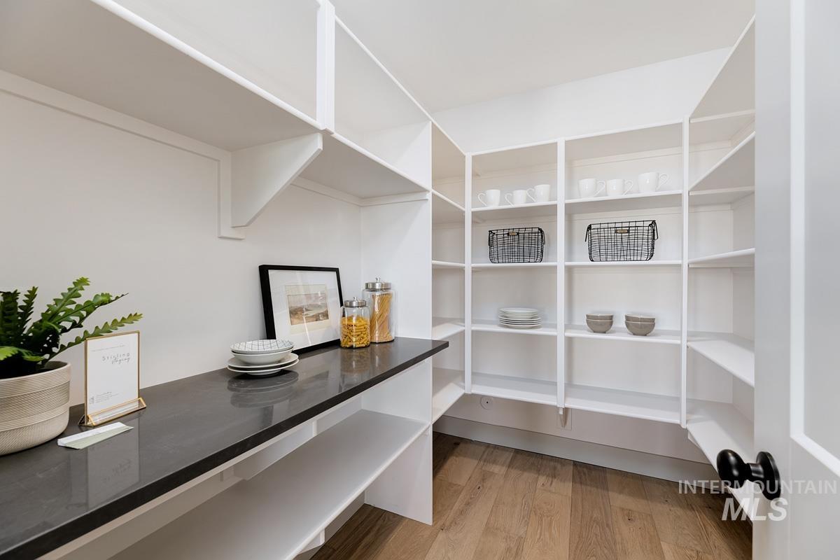 View of storage area