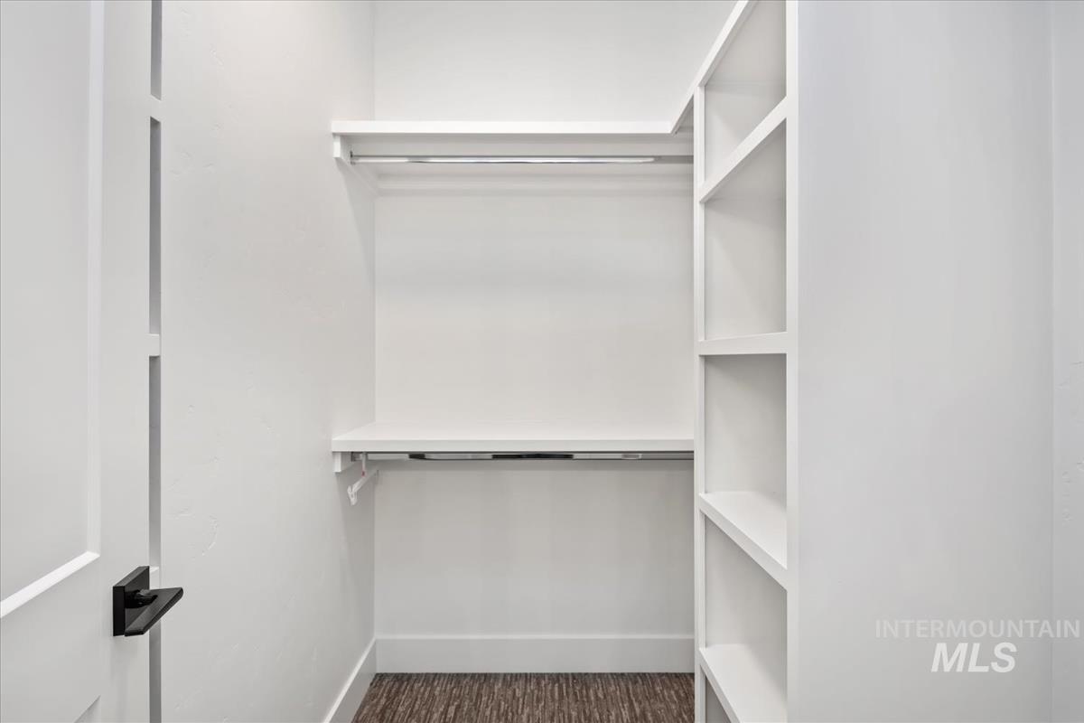 View of spacious closet