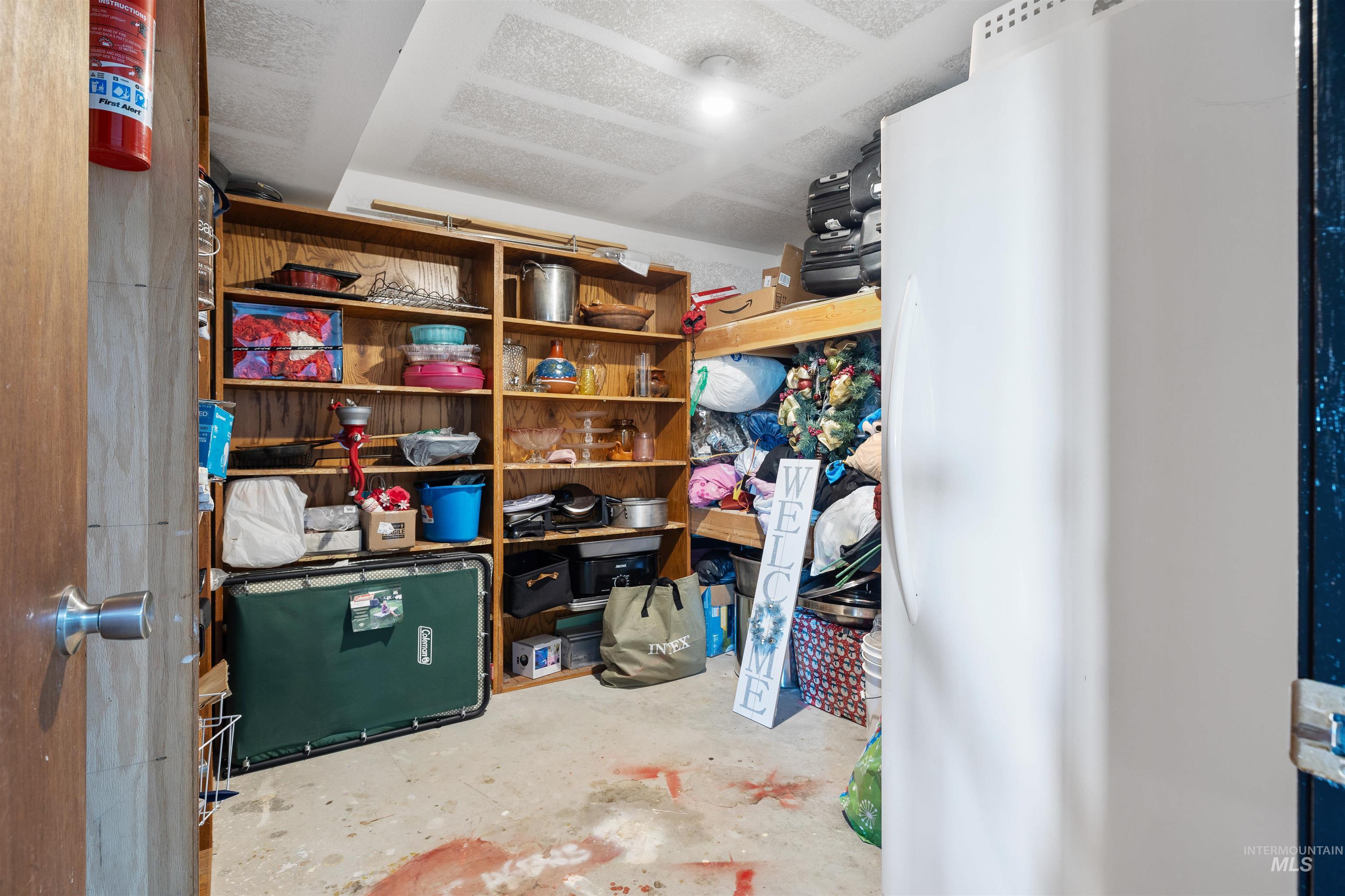 View of storage room