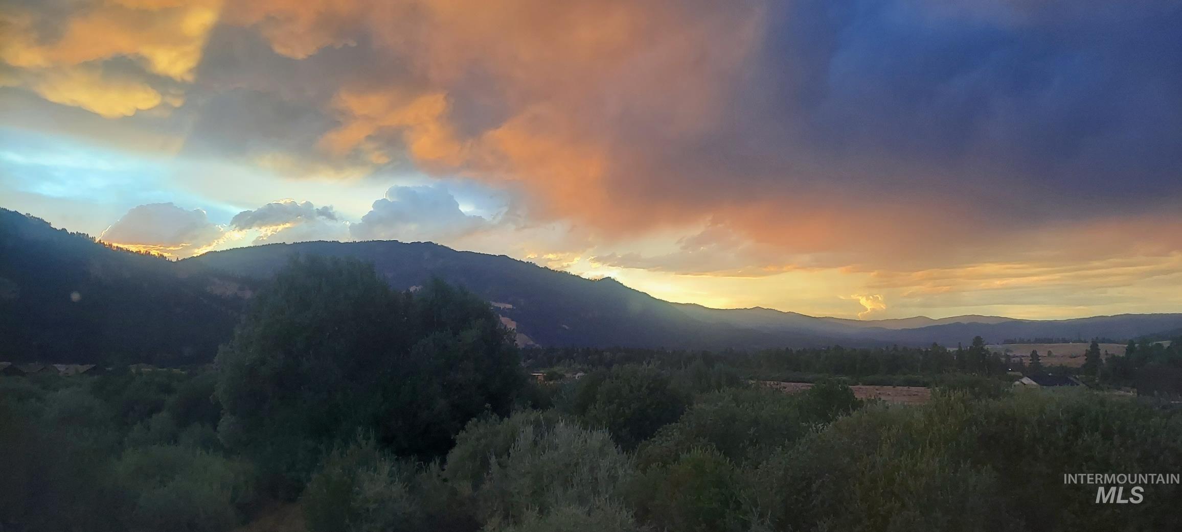 View of mountain background