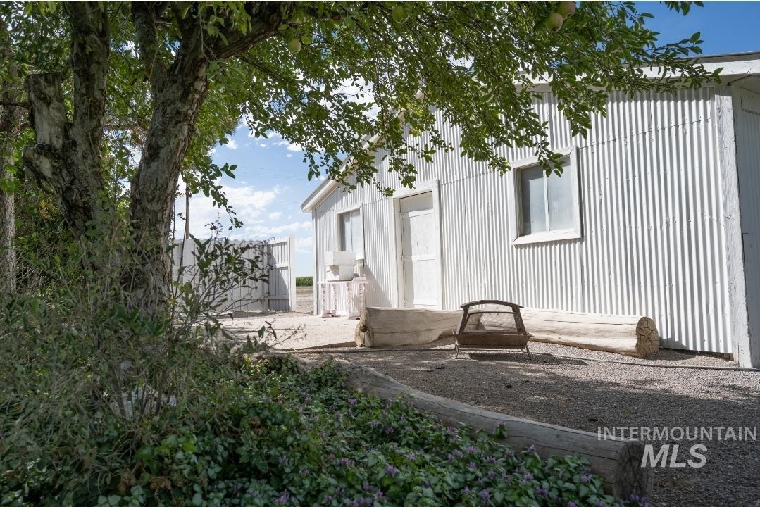 Rear view of property