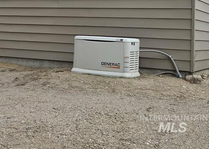 Exterior view of a power unit