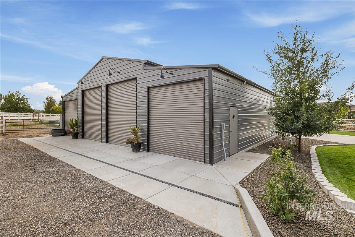 View of outdoor structure