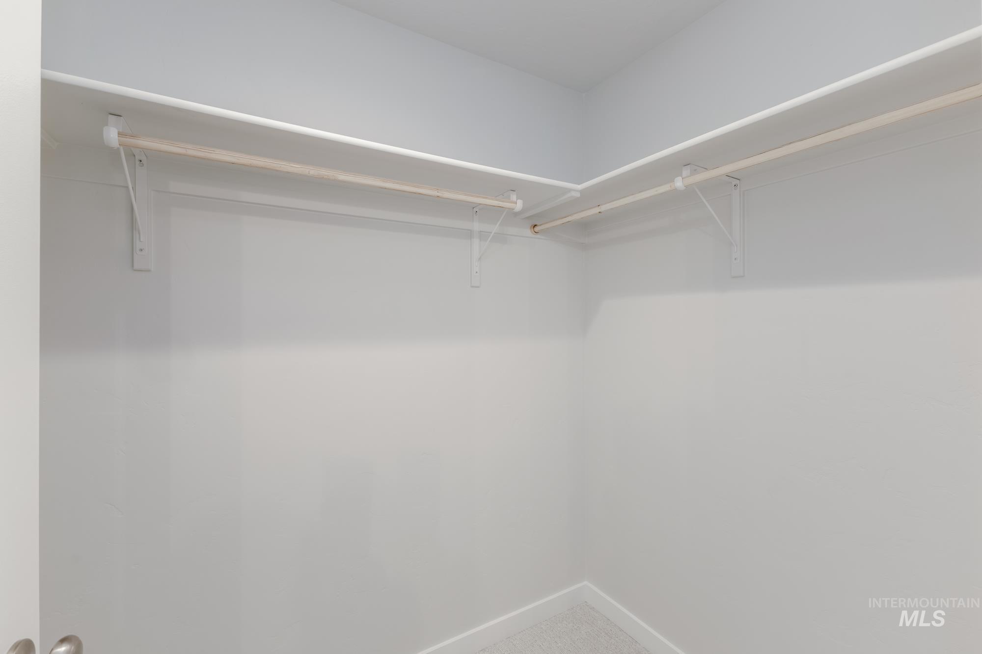 View of spacious closet