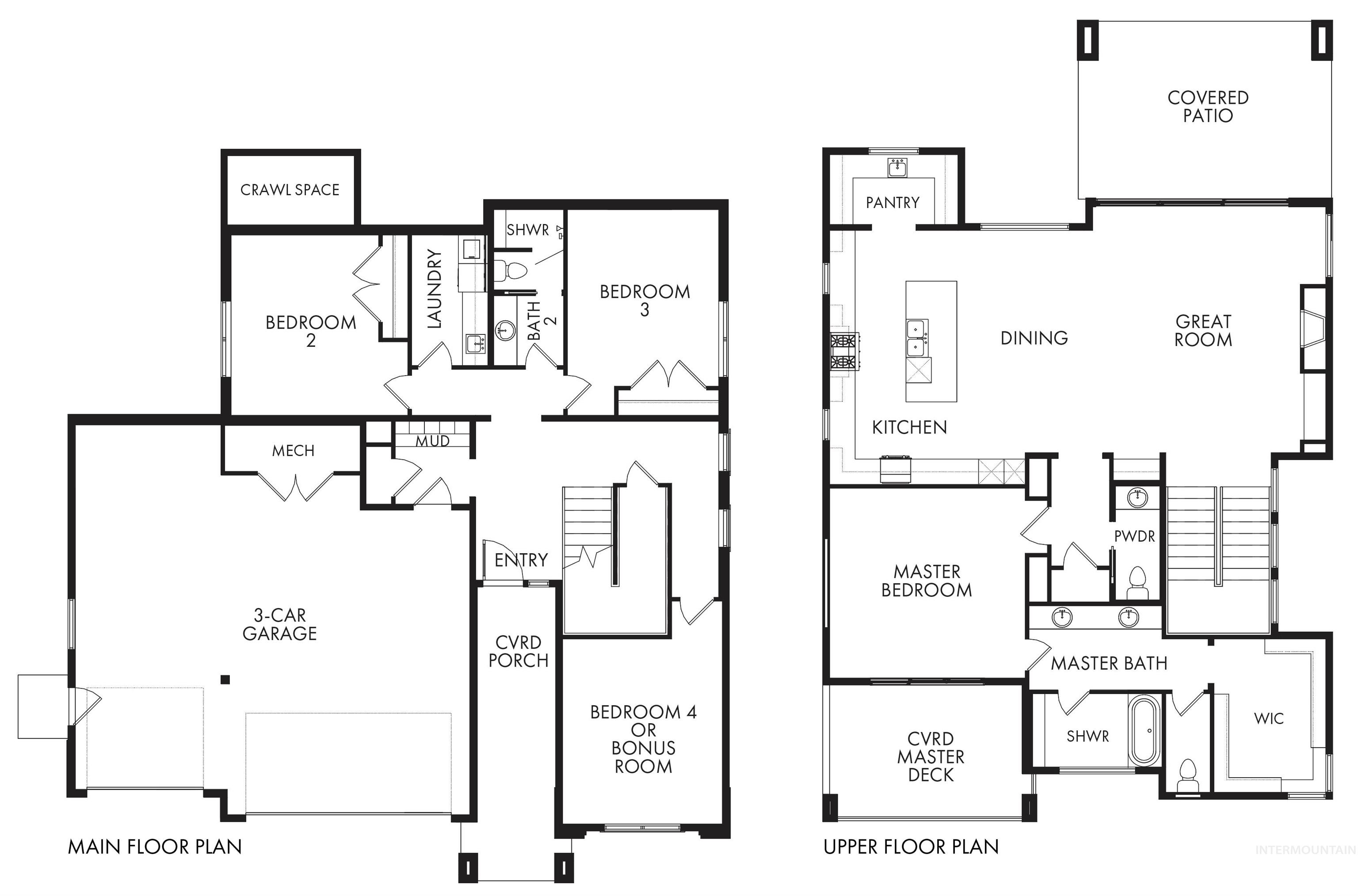 View of home floor plan