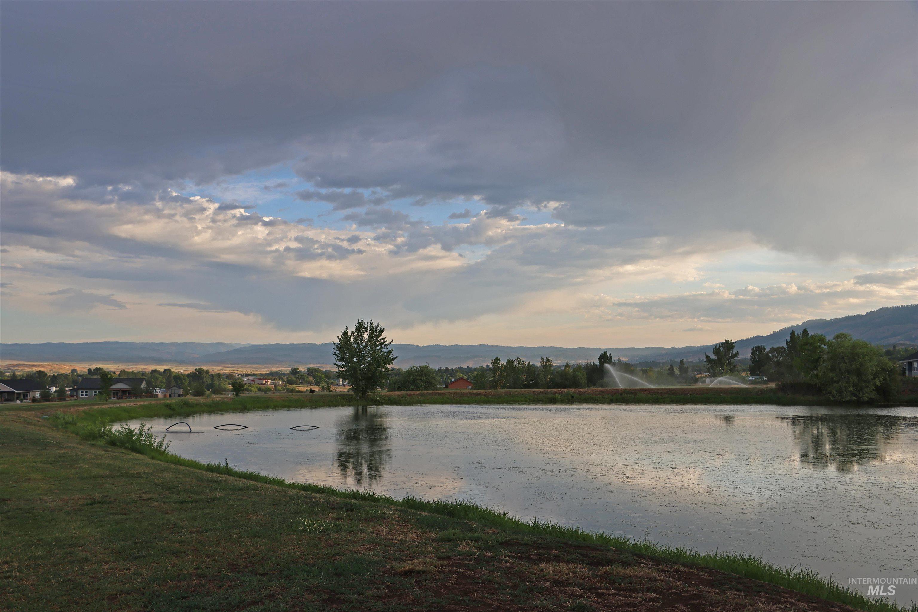Water view featuring a mountain backdrop