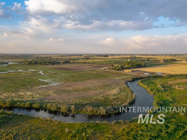 View of rural area with a large body of water
