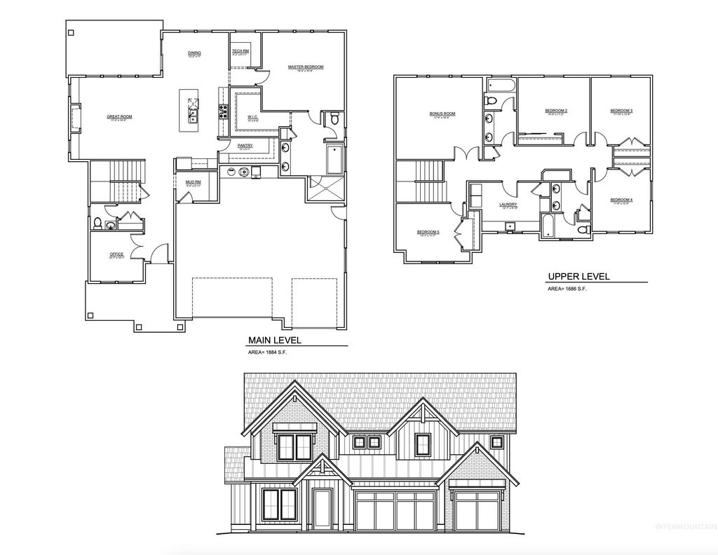 Photo of 3507 W Tahoe View Street #Lot 10/6, Eagle, ID 83616 (MLS # 98968489)