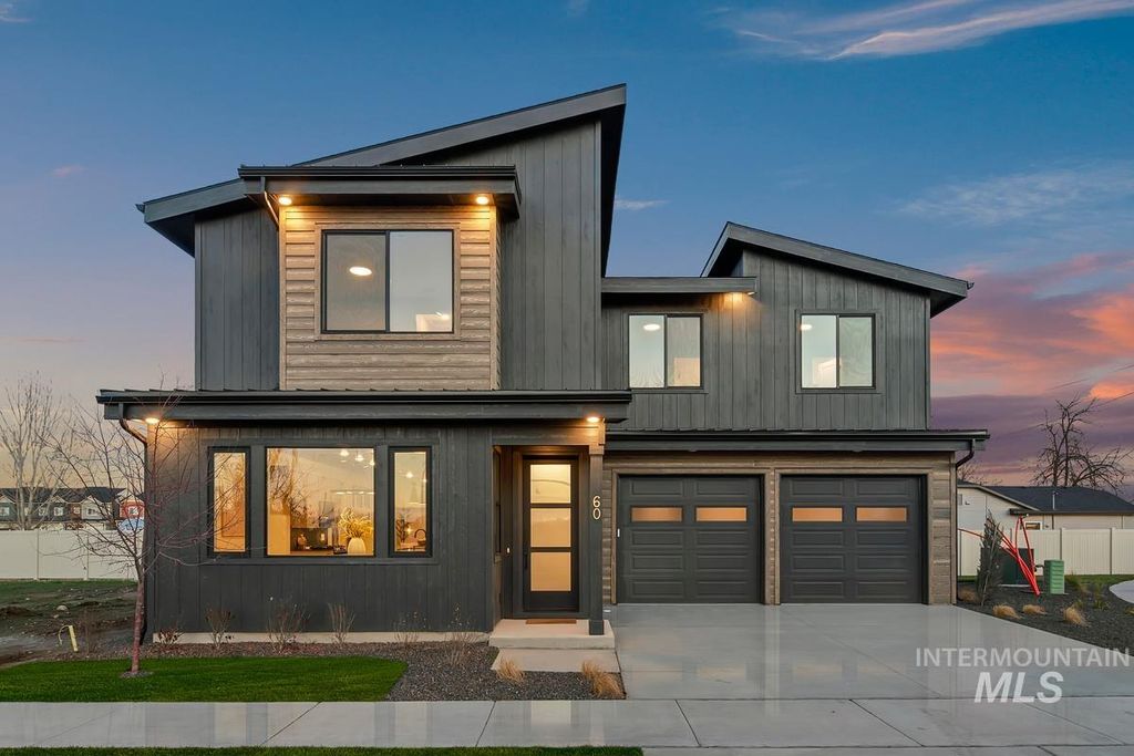 Photo of 60 N Feather Reed Ave, Meridian, ID 83642 (MLS # 98969215)