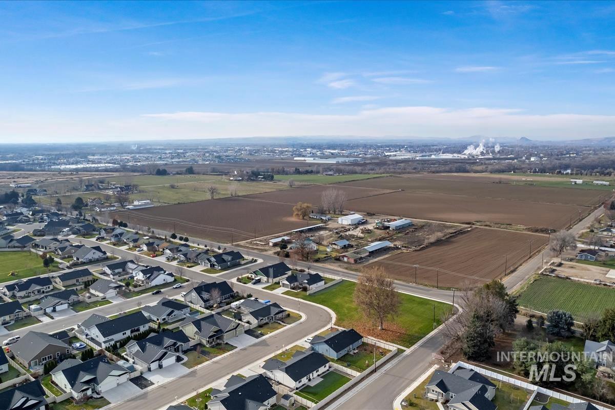 Aerial overview of property's location
