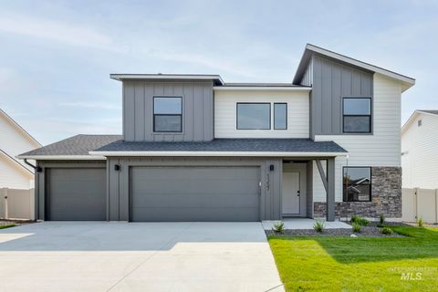 Photo of 5357 E Burnte Peak St, Nampa, ID 83687 (MLS # 98952504)