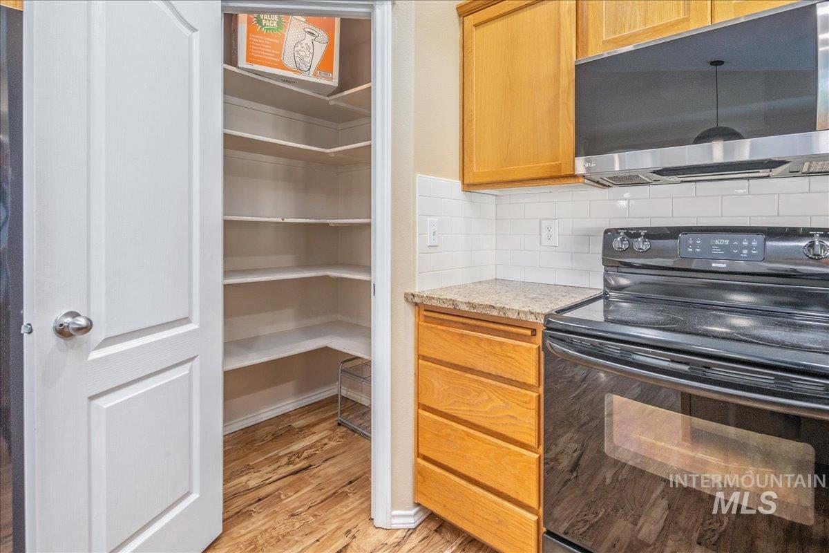 View of storage area