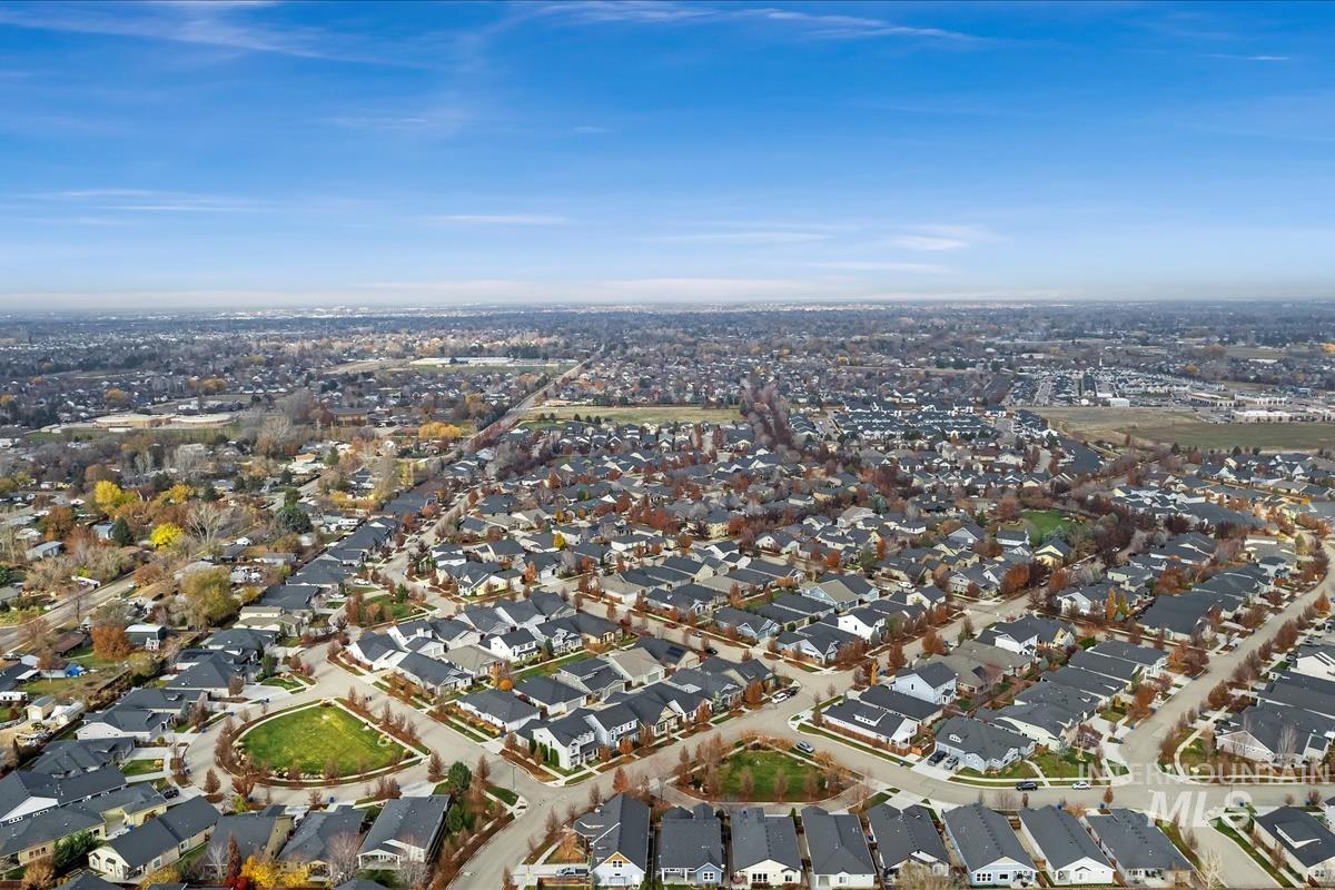 View of property location with nearby suburban area