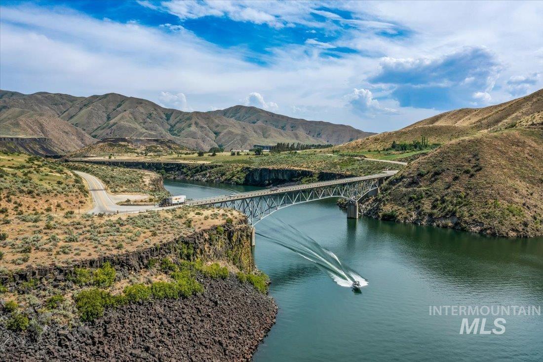Lucky Peak Reservoir at High Bridge and Hwy 21 about 20 minutes away