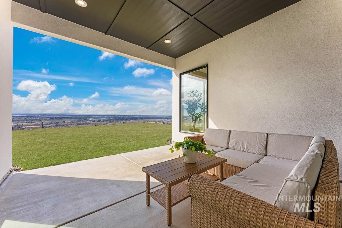 View of patio / terrace with outdoor seating
