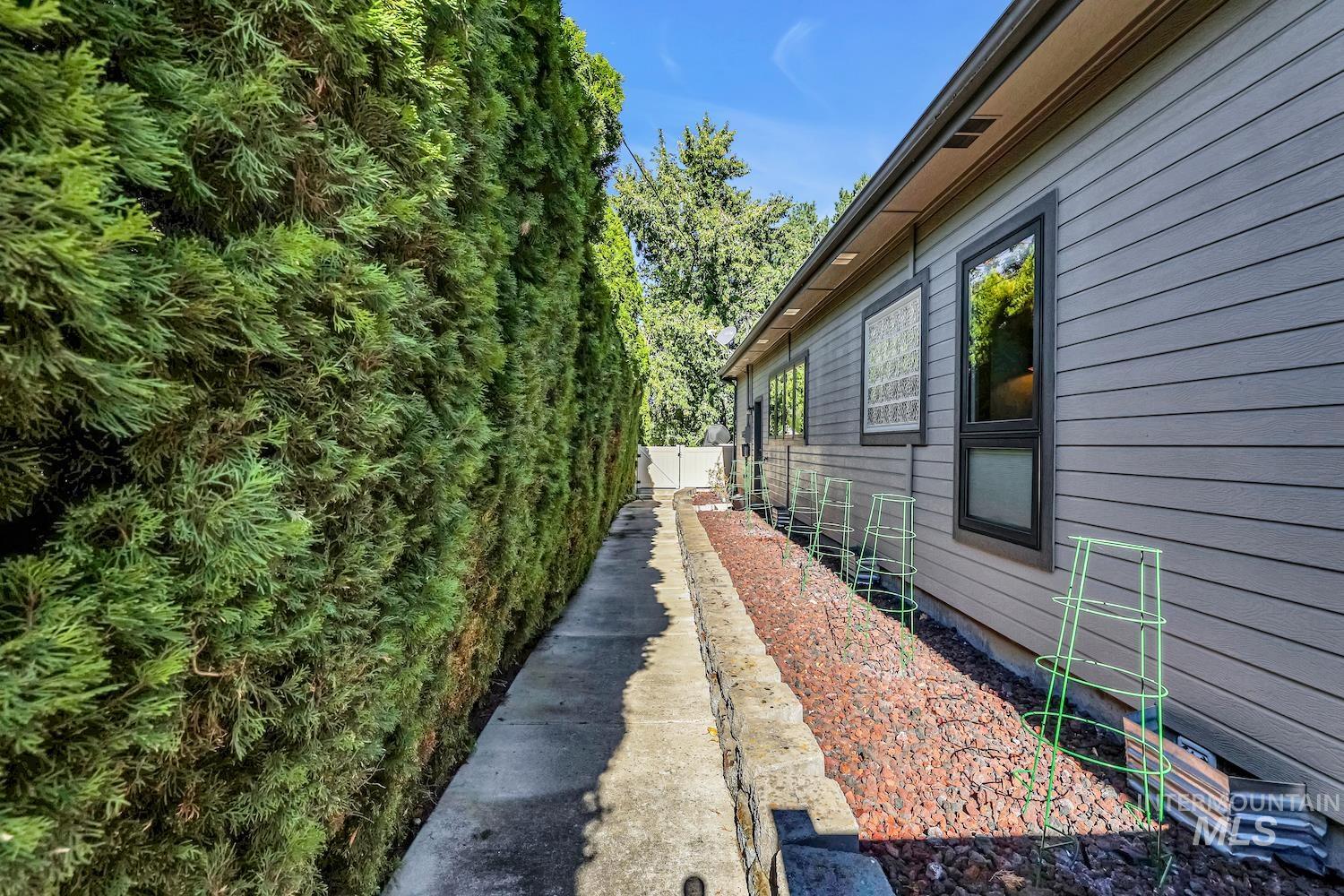 View of side of home